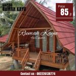 Rumah Kayu Jati Lumbung Minimalis 4x6 Meter, Elegan dan Ramah Lingkungan