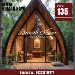 Jual Rumah Lumbung Minimalis Kayu Jati Jepara – Cocok untuk Villa, Kafe & Resort