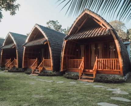 Desain Rumah Kayu Lumbung Jati Minimalis 4x6 Meter Paling Dicari Tahun Ini