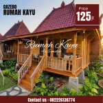 Jual Rumah Joglo Kayu Jati Nuansa Jawa