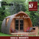 Jual Rumah Lumbung Kayu Jati Berkualitas Ukuran 4x6 Meter Desain Tradisional