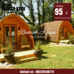 Jual Rumah Lumbung Kayu Jati Estetik Desain Berkualitas