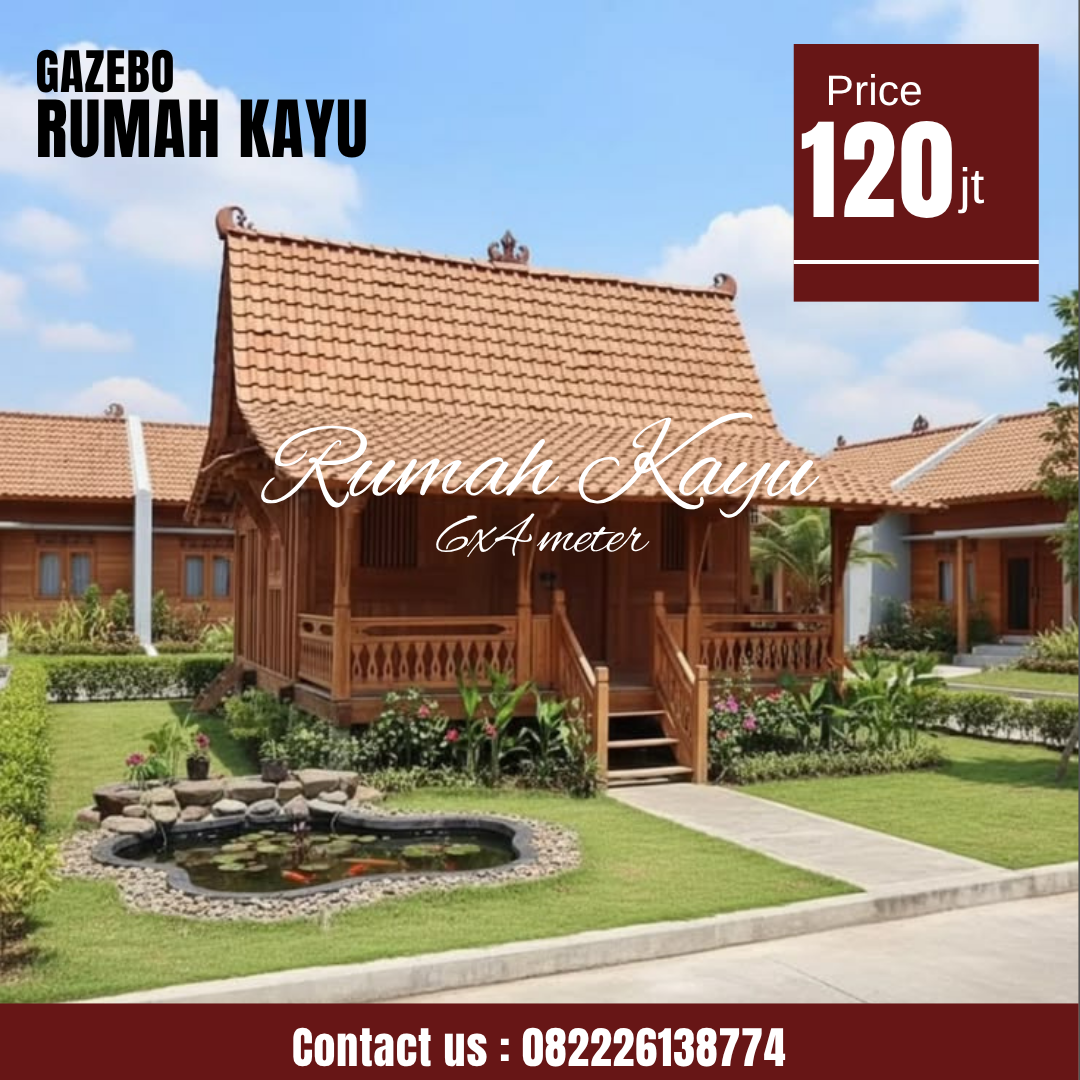 Abu Abu Inspirasi Desain Moderen Furniture Instagram Post - 2026-06-27T044740.039 Rumah Joglo Limasan Kayu Jati Bisa Bongkar Pasang - Image 1
