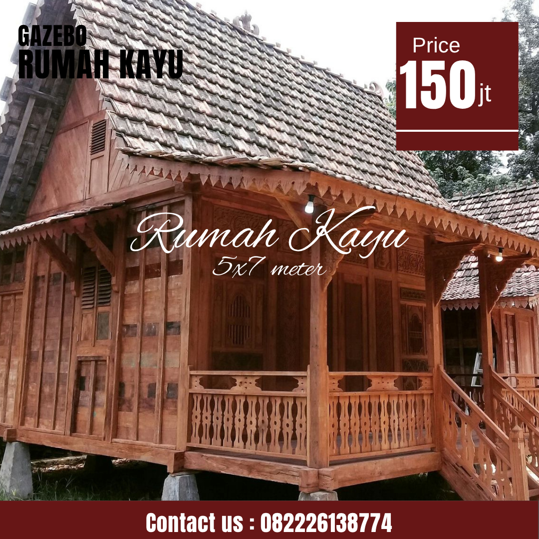 Abu Abu Inspirasi Desain Moderen Furniture Instagram Post (24) Rumah Kayu Joglo Gladak Minimalis Kayu Jati - Image 1