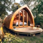 Jual Rumah Lumbung Glamping Kayu Jati Minimalis Unik