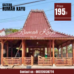 Jual Rumah Kayu Joglo Mewah Langsung Pengrajin