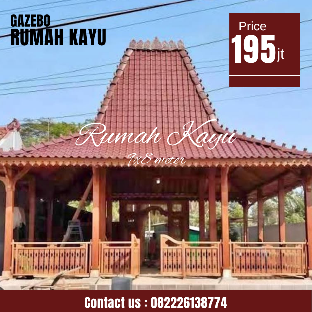 Abu Abu Inspirasi Desain Moderen Furniture Instagram Post - 2026-07-09T230625.149 Jual Rumah Kayu Joglo Mewah Langsung Pengrajin - Image 1