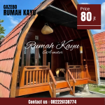 Rumah Lumbung Kayu Jati Minimalis Langsung Pengrajin
