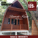 Rumah Lumbung Kayu Jati Pilihan Kuat Tahan Lama