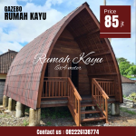 Jual Rumah Lumbung Kayu Jati Asli Jepara untuk Investasi Villa