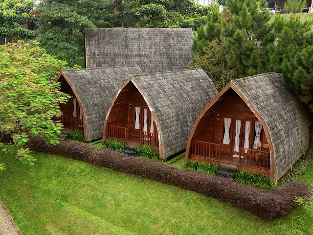 rumah lumbung Jual Rumah Lumbung Kayu Jati Knock Down Mudah Dipasang - Image 1